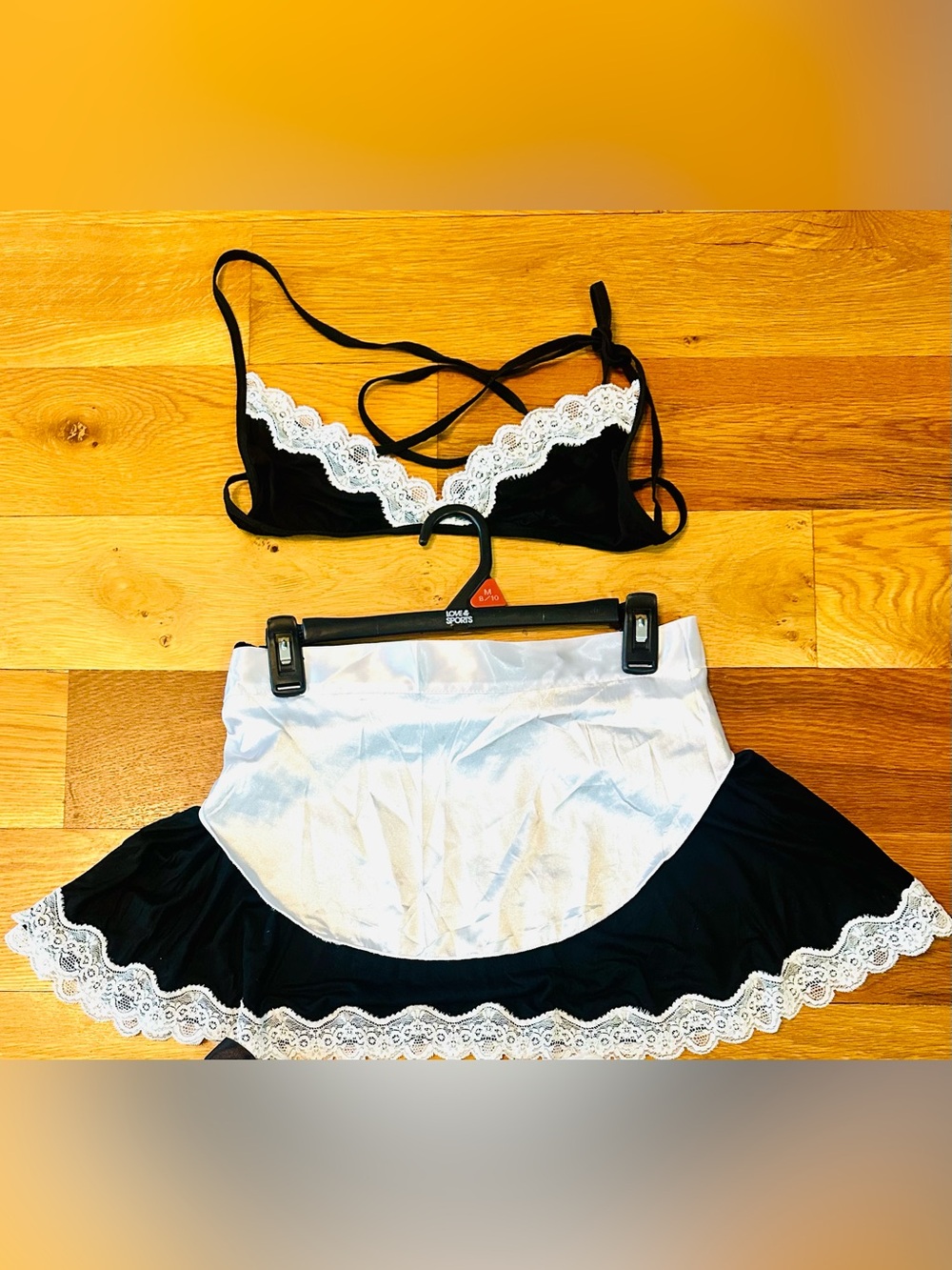 Sexy French Maid 3 Pcs. Costume size Large by Avid Love